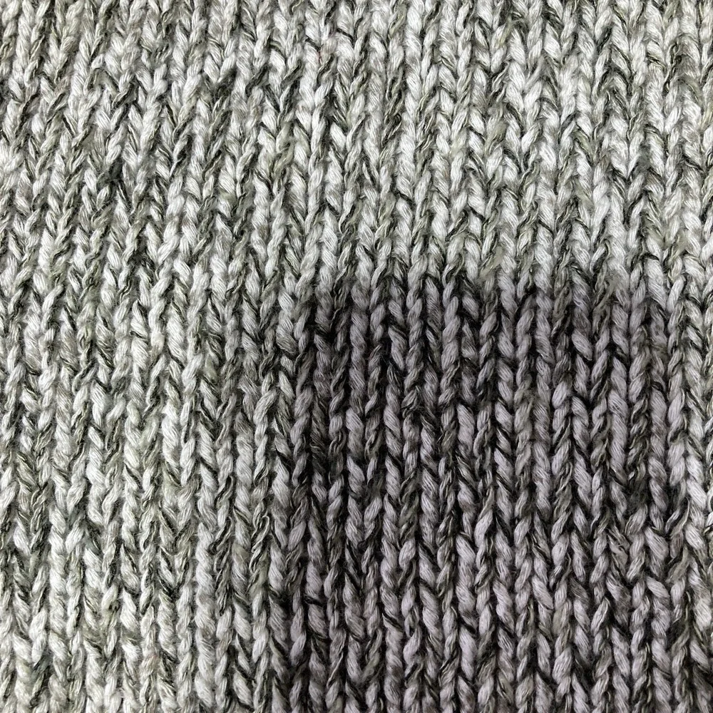 J. Jill Pure Jill Cardigan Sweater XS‎ Marled Knit Green Gray Tie Front Women